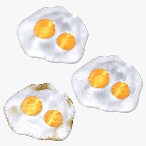 Double Fried Egg Collection model