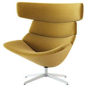 3D model Asko High Easy Chair