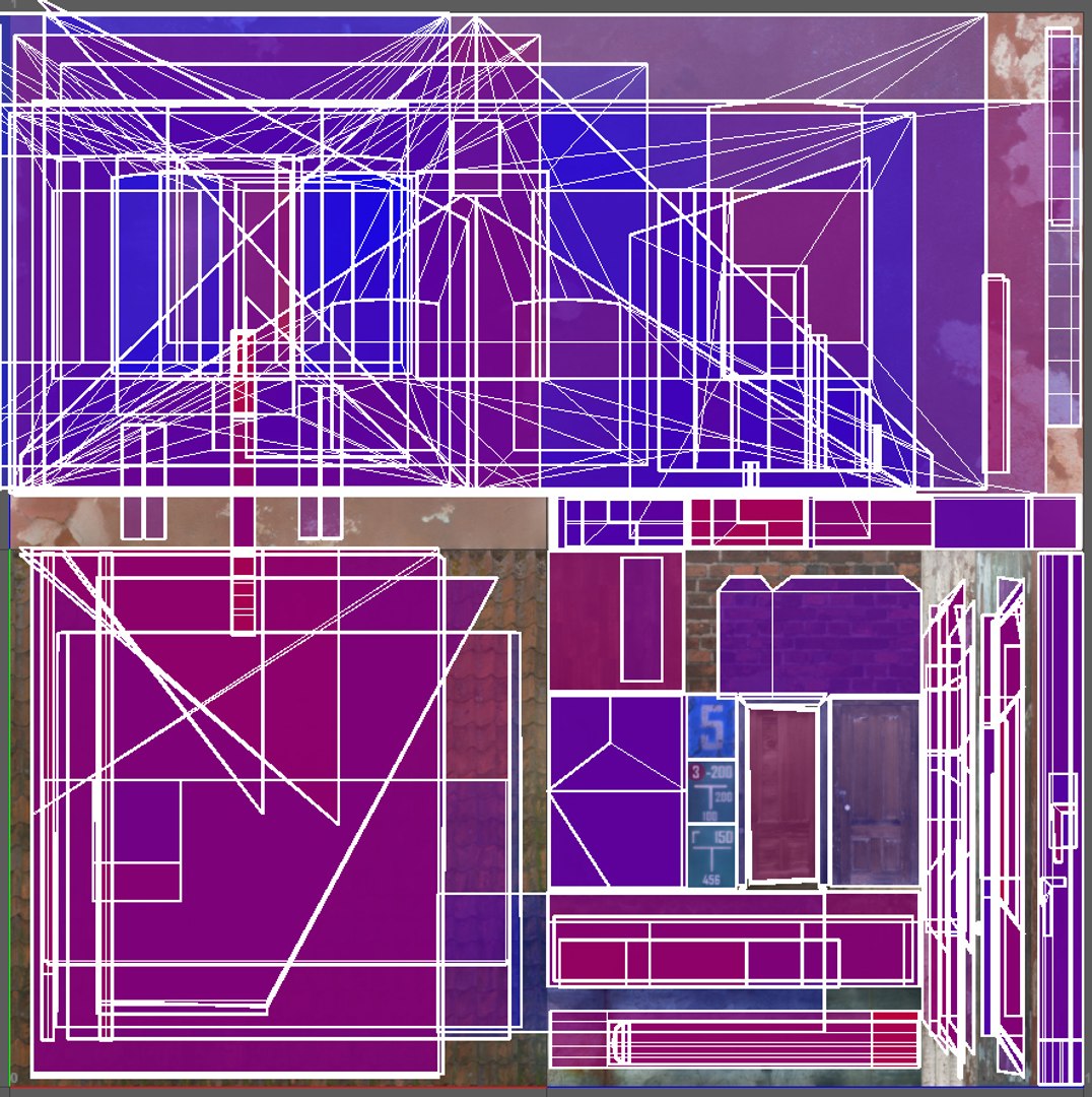 3D East Europe Rural House Low Poly - TurboSquid 2127053