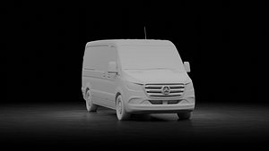 Mercedes Sprinter Van 2018 3D model
