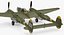 lockheed p-38 lightning wwii model