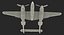 lockheed p-38 lightning wwii model