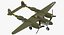 lockheed p-38 lightning wwii model