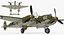 lockheed p-38 lightning wwii model