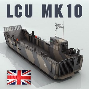 LCU Mk10 Landing Craft Royal Navy