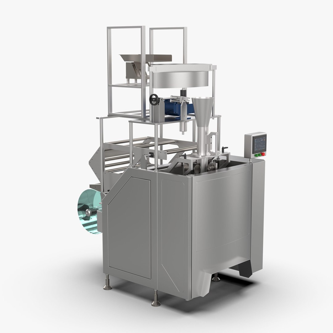 3D Vertical Fill Seal Packaging Machine - TurboSquid 2038323