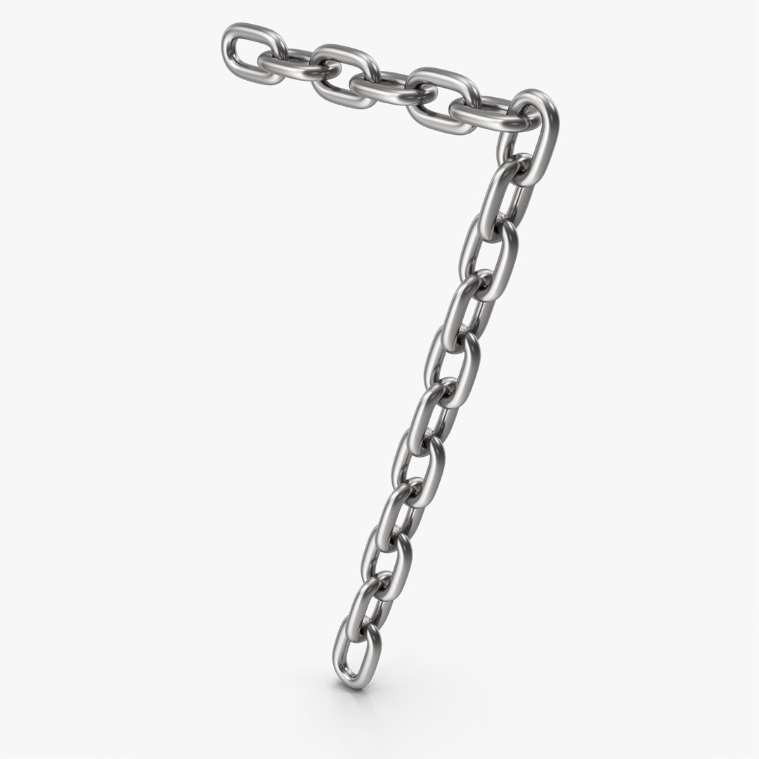 modelo 3d Chain Number Seven - TurboSquid 2025657