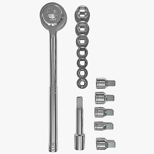 Ratchet Socket Wrench Set
