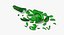 Green Bottle Pile Small and Large