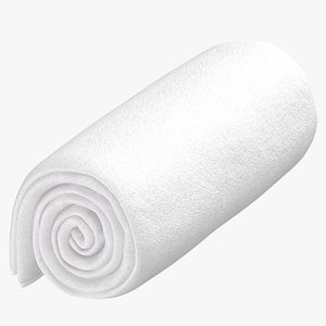 Prop 21 Rolled Towels White Single