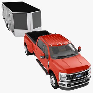 Ford Super Duty F450 2026 Auto Hauler Enclosed Cargo Trailer 03