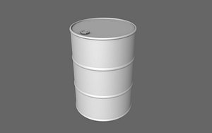 oil barrel obj free