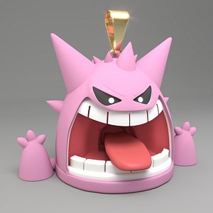 3D Cartoon Charger Pendant