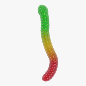 3D Gummy Worm