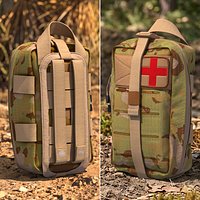 First Aid Kit Pouch Camouflage Game Ready