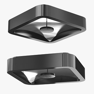 3D FLUSH MOUNT PENDANT