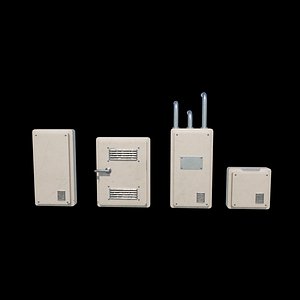3D model electrical box 3D model