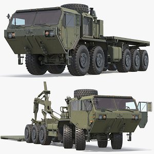 Palletized Load System Military Truck Used Green Rigged