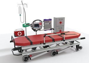 Ambulance Equipment with Stretcher