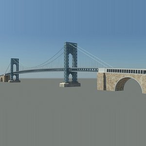 3d george washington bridge