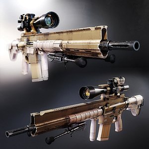 ready hk g28 dmr 3D model