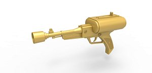 laser pistol 3D