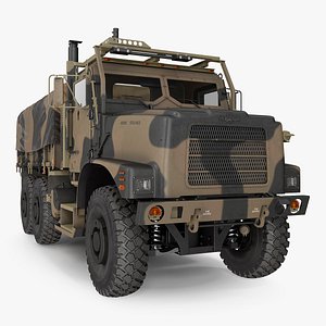 OshKosh MTVR MK23 with Tent Sand Camo