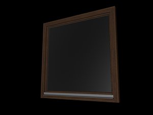 wooden window c4d free