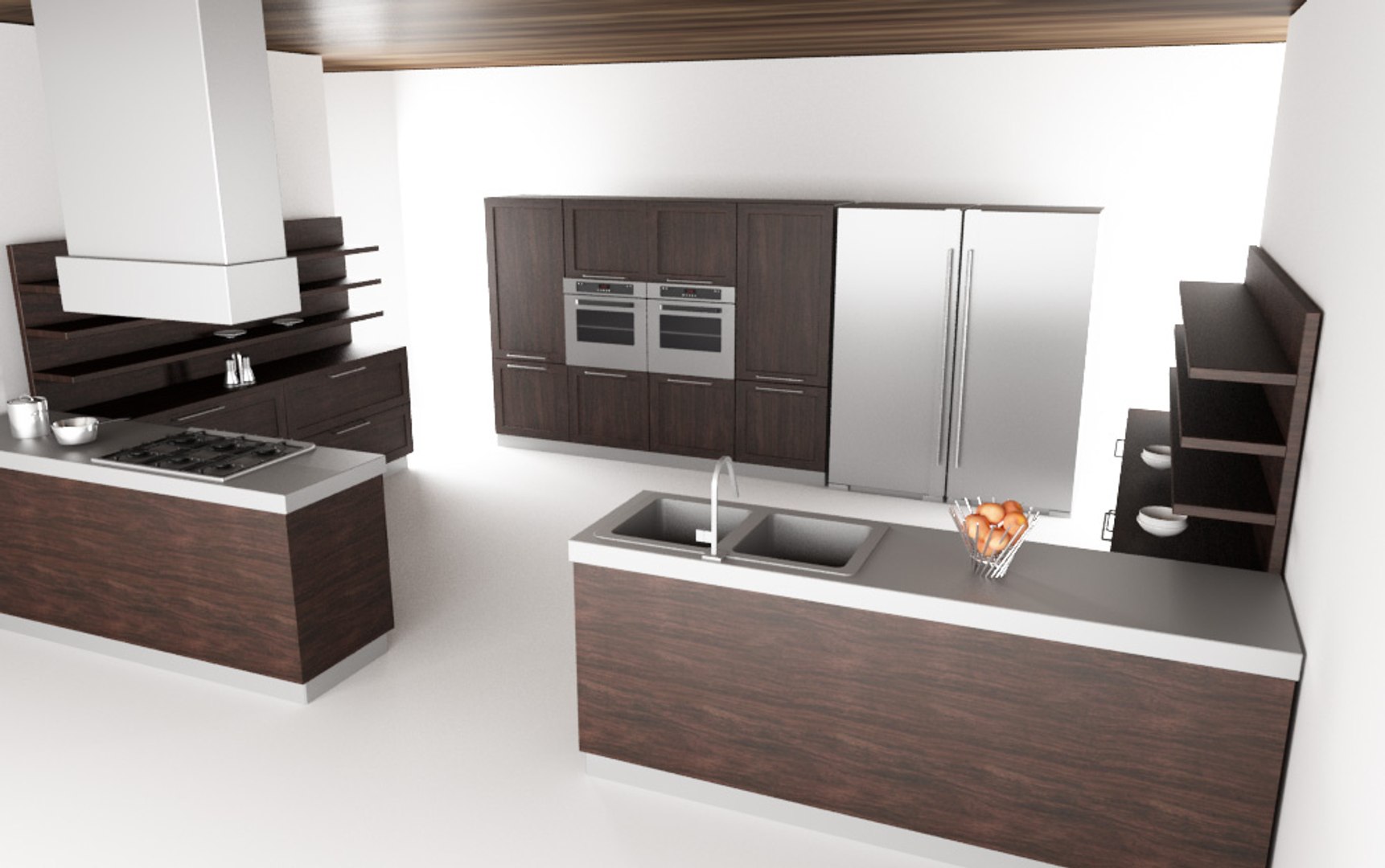 3d Kitchen Set 03