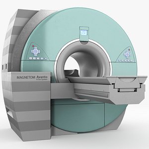 Tomograph MRI PBR 3D model