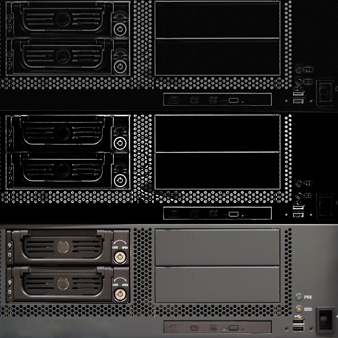 3d Server Rack