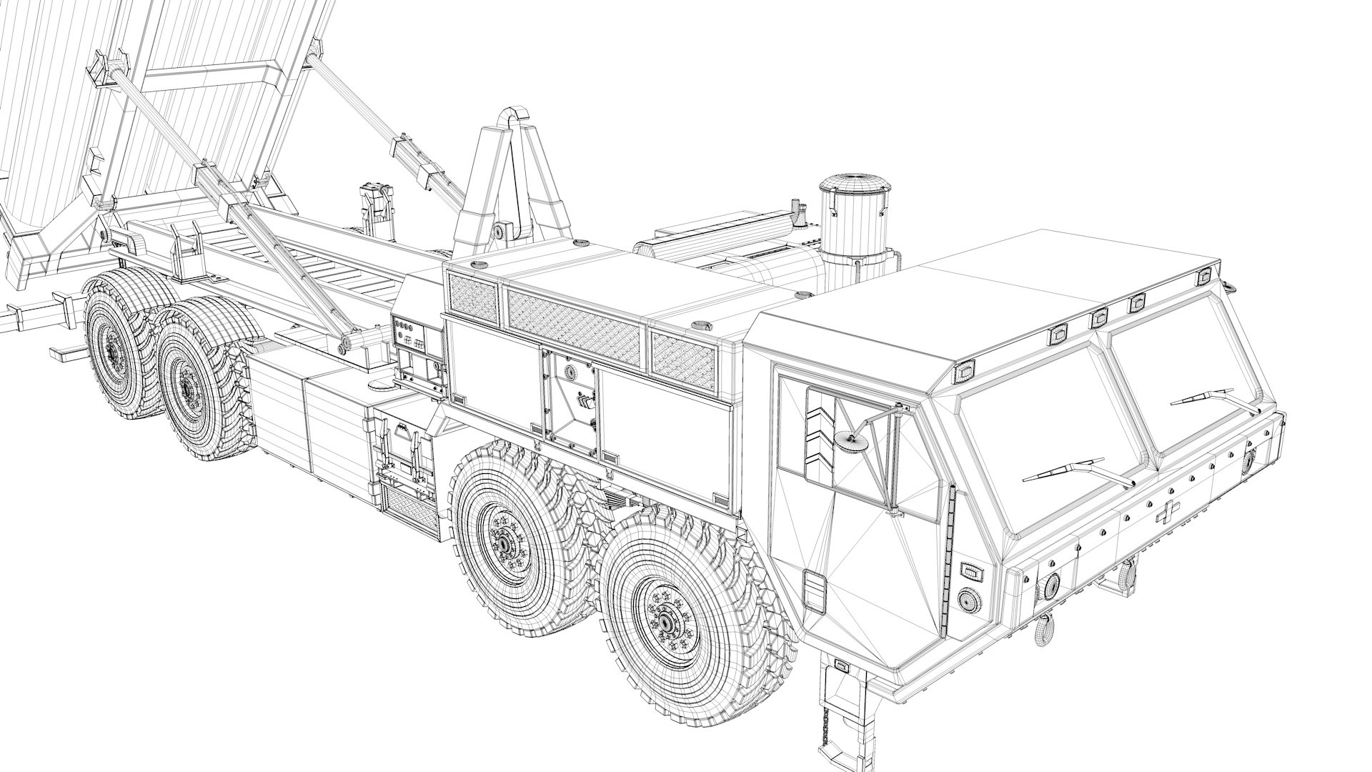 High Altitude Area Defense THAAD 3D Model - TurboSquid 1893267