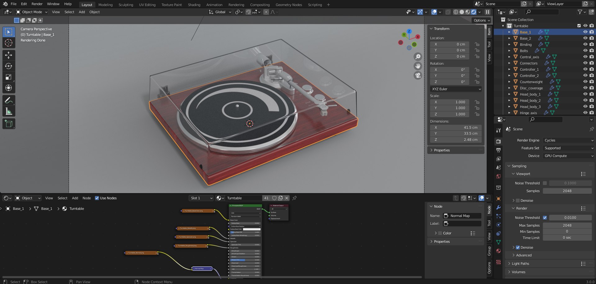 3D Turntable model https://p.turbosquid.com/ts-thumb/Pq/4raizg/lJ/screen_blender/jpg/1684413466/1920x1080/fit_q87/330c1ec71b7c8ef79480db8871d2b9495ec3c8fc/screen_blender.jpg