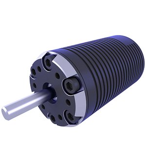 3D RC Brushless Motor 143 model