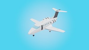 Low Poly Jet Plane