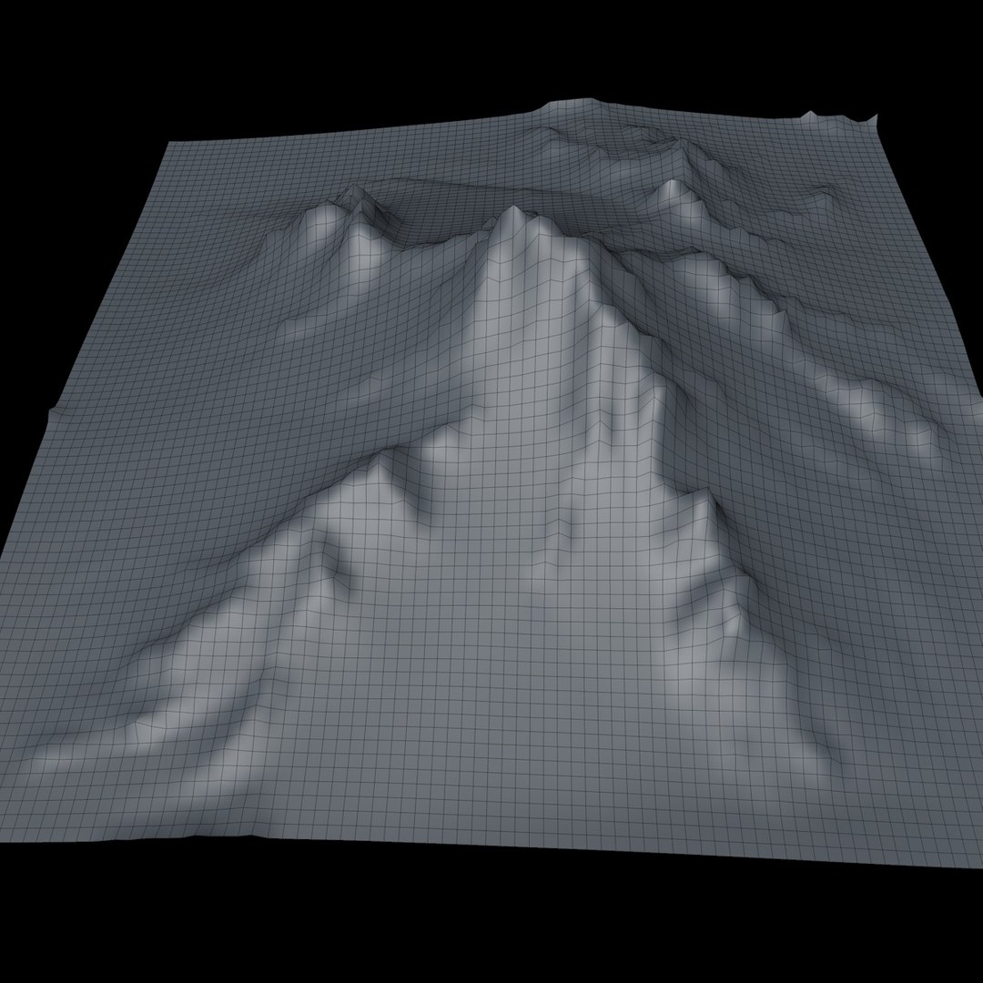 3D Model Snow Mountain | 1143320 | TurboSquid