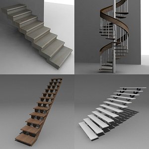 3ds stairs set