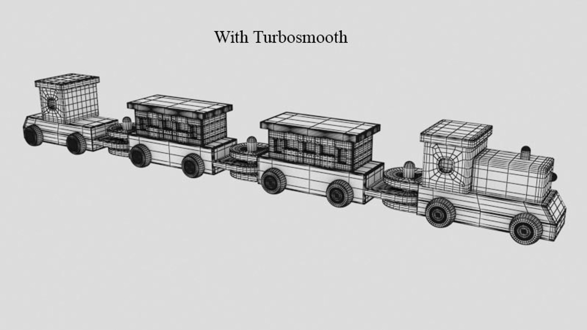 Toy Train 3D Model - TurboSquid 2089784