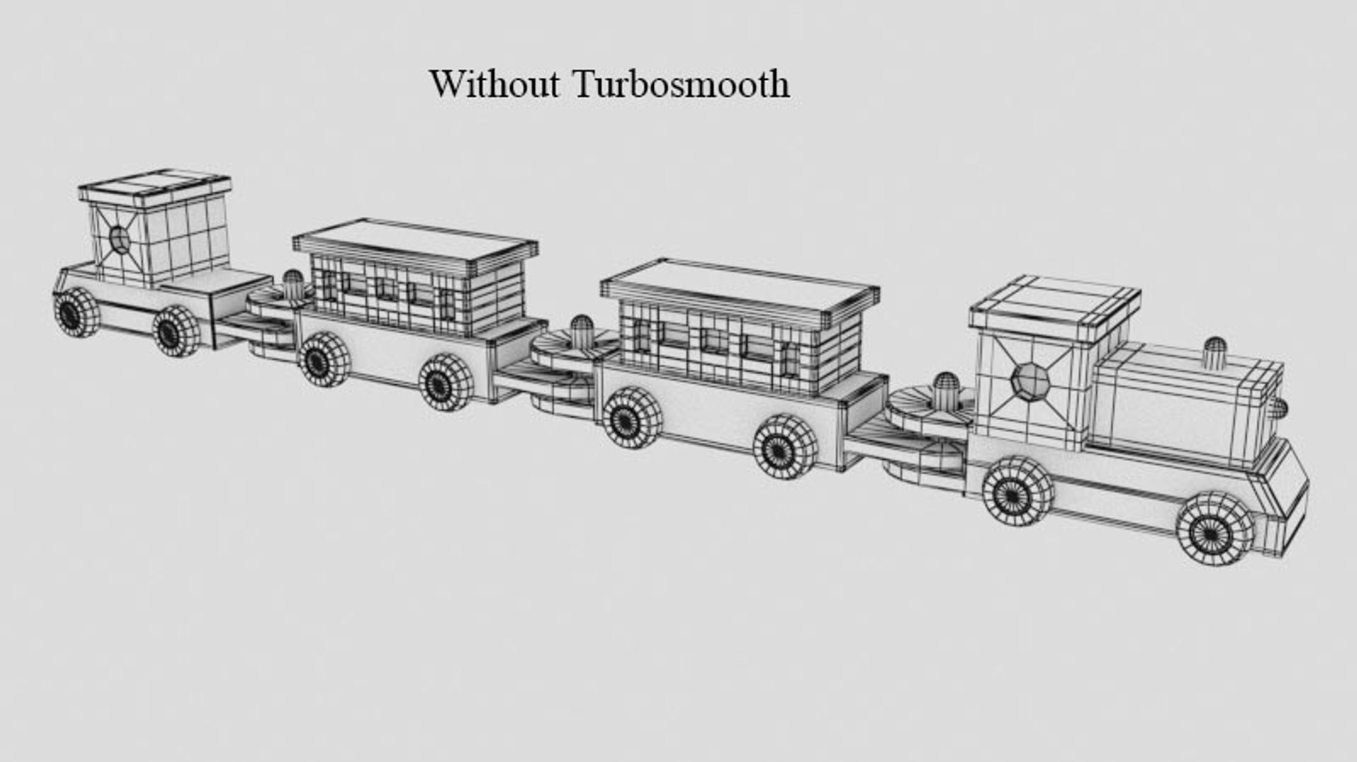 Toy Train 3D Model - TurboSquid 2089784