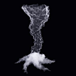 3D tornado smoke