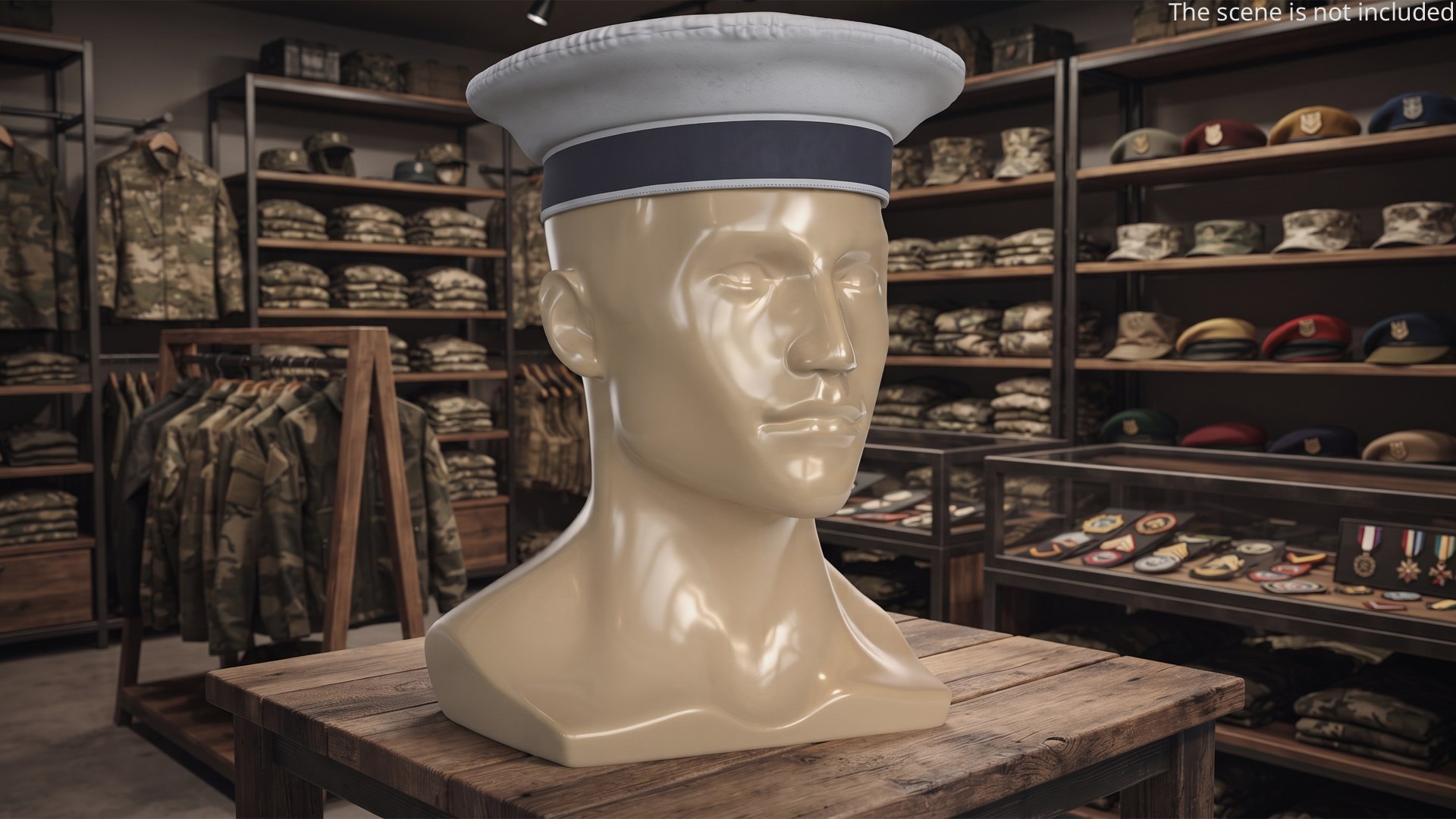 3D Naval Sailor Hat on Mannequin Head model https://p.turbosquid.com/ts-thumb/Pq/Sy1MQR/ue/naval_sailor_hat_on_mannequin_head_002/jpg/1788387160/1920x1080/fit_q87/4aea1f02cdb50868cf56f05a789f0c7090788ba2/naval_sailor_hat_on_mannequin_head_002.jpg