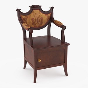 Antique Night Toilet Chair