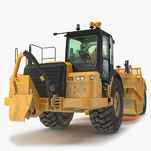 Generic Scraper Dirt 3D model