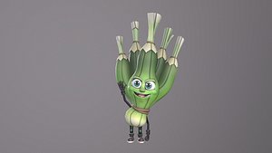 Spring Onion Character