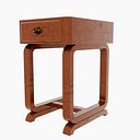 Antique Timber small side Table Carpentered Craft Malaysia