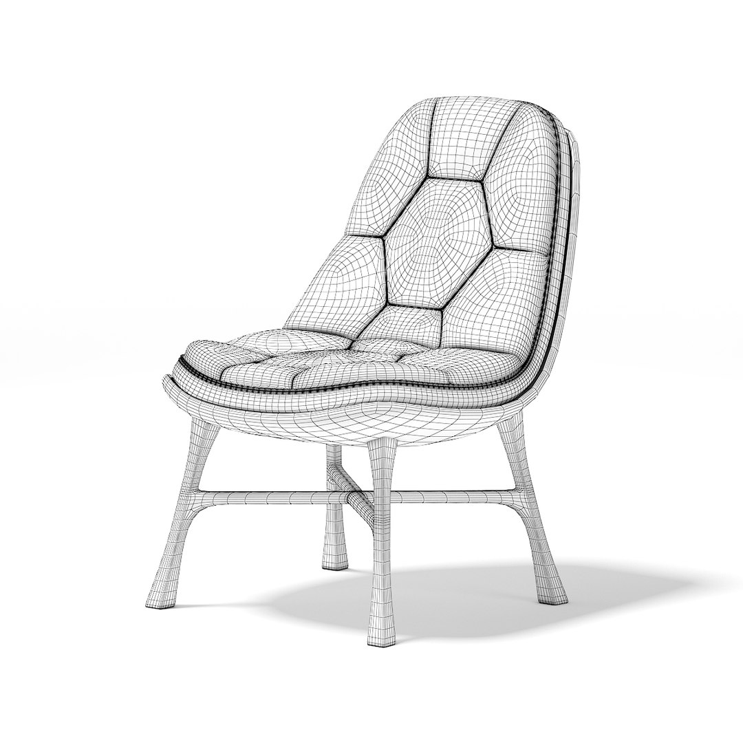 3D wooden chair - TurboSquid 1172022
