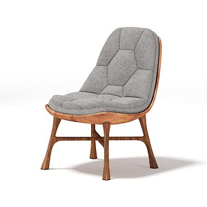 3D wooden chair