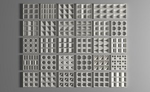 Cement Breeze Block model