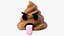 3D Poop Emoji Smiling Set model
