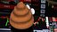 3D Poop Emoji Smiling Set model